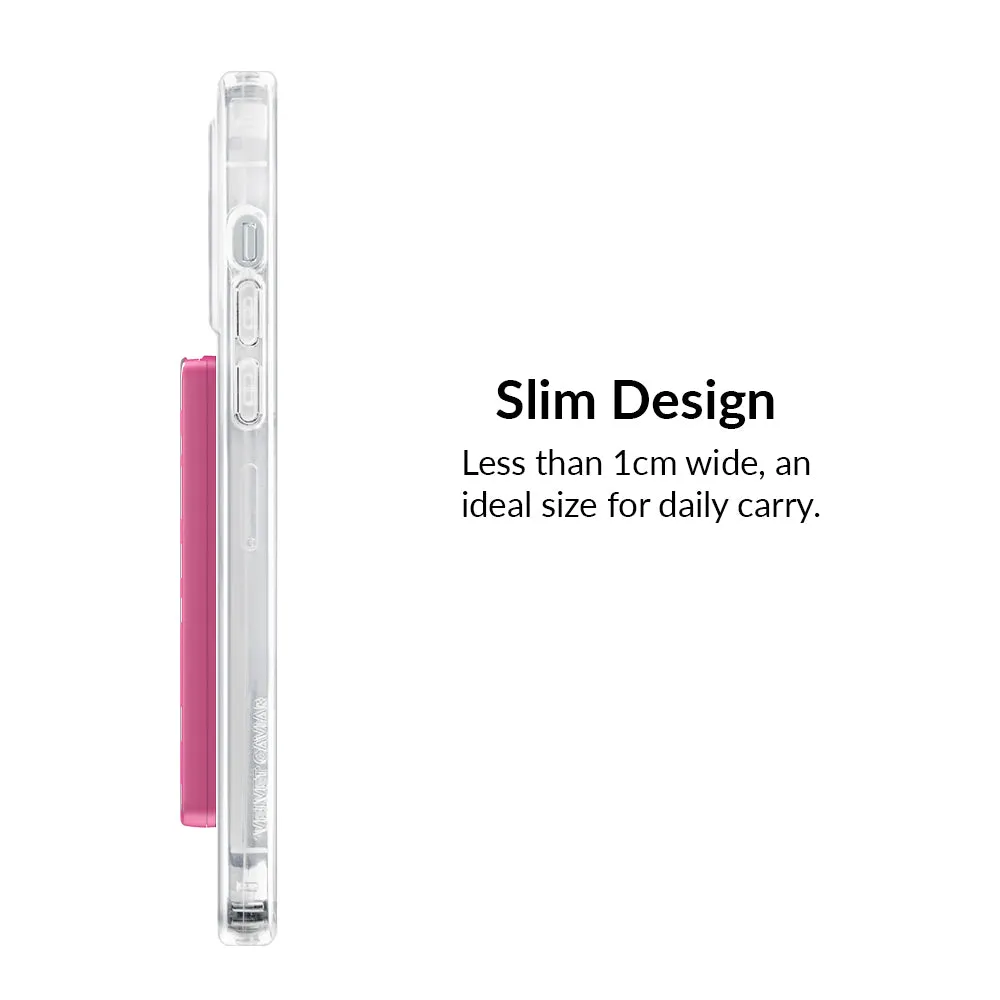Pink Ruby Leopard MagSafe Wallet