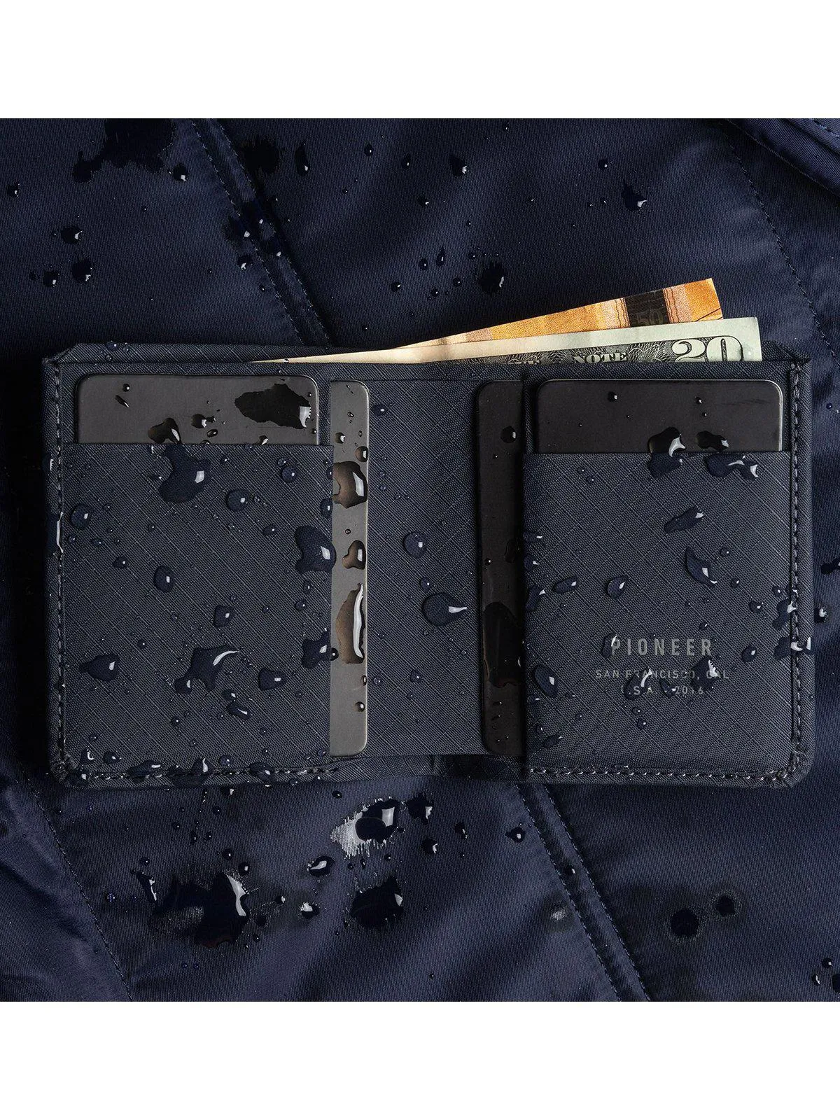 Pioneer Altitude Billfold Wallet 3PN Navy
