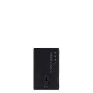 Piquadro - Porta carte di credito con Sliding System Urban - PP4891UB00R - NERO