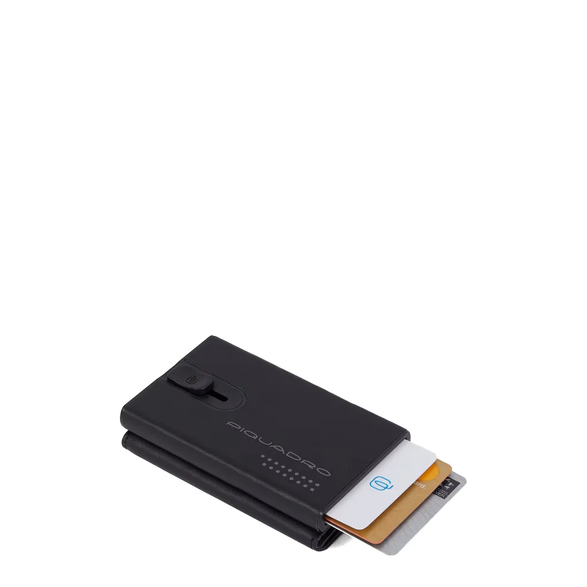 Piquadro - Porta carte di credito con Sliding System Urban - PP4891UB00R - NERO