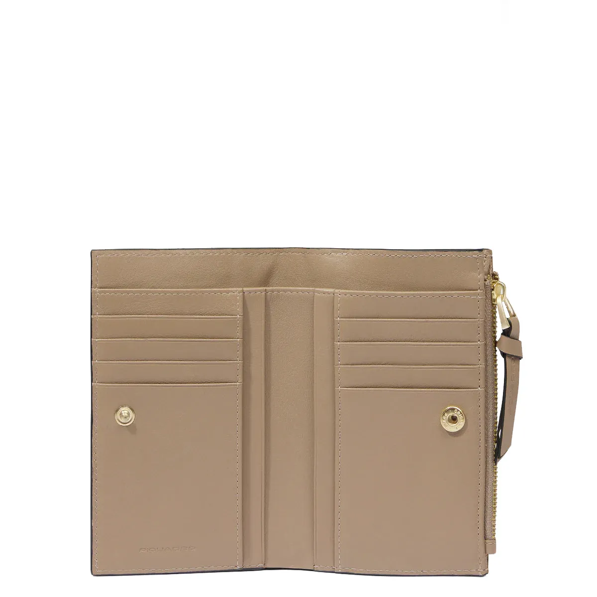 Piquadro - Portafoglio piccolo Bifold Circle Beige - PD6536W134R - BEIGE