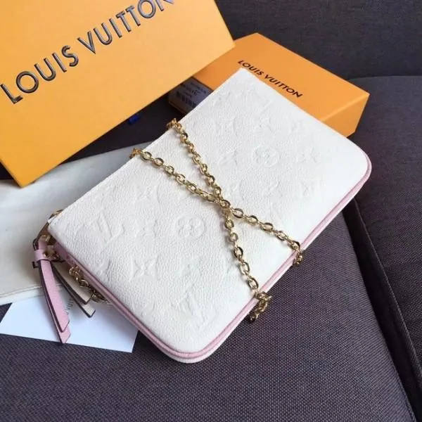 Pochette Double Zip M63919 White