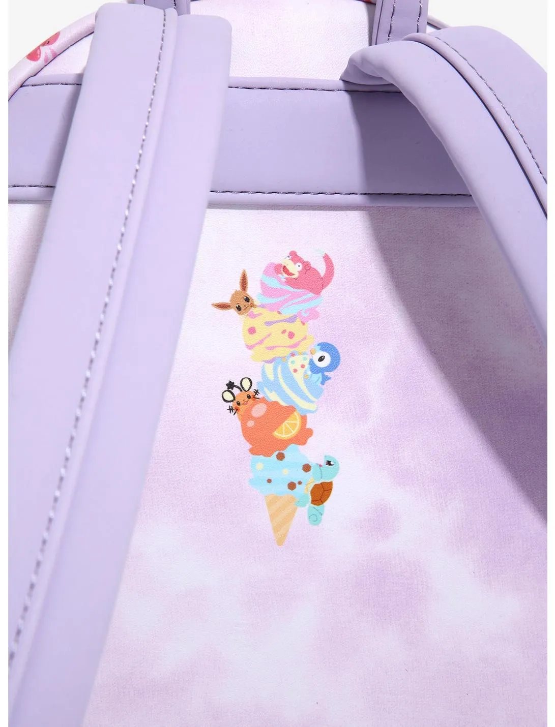 Pokemon Mini Backpack Pokemon Ice Cream Acid Wash Loungefly