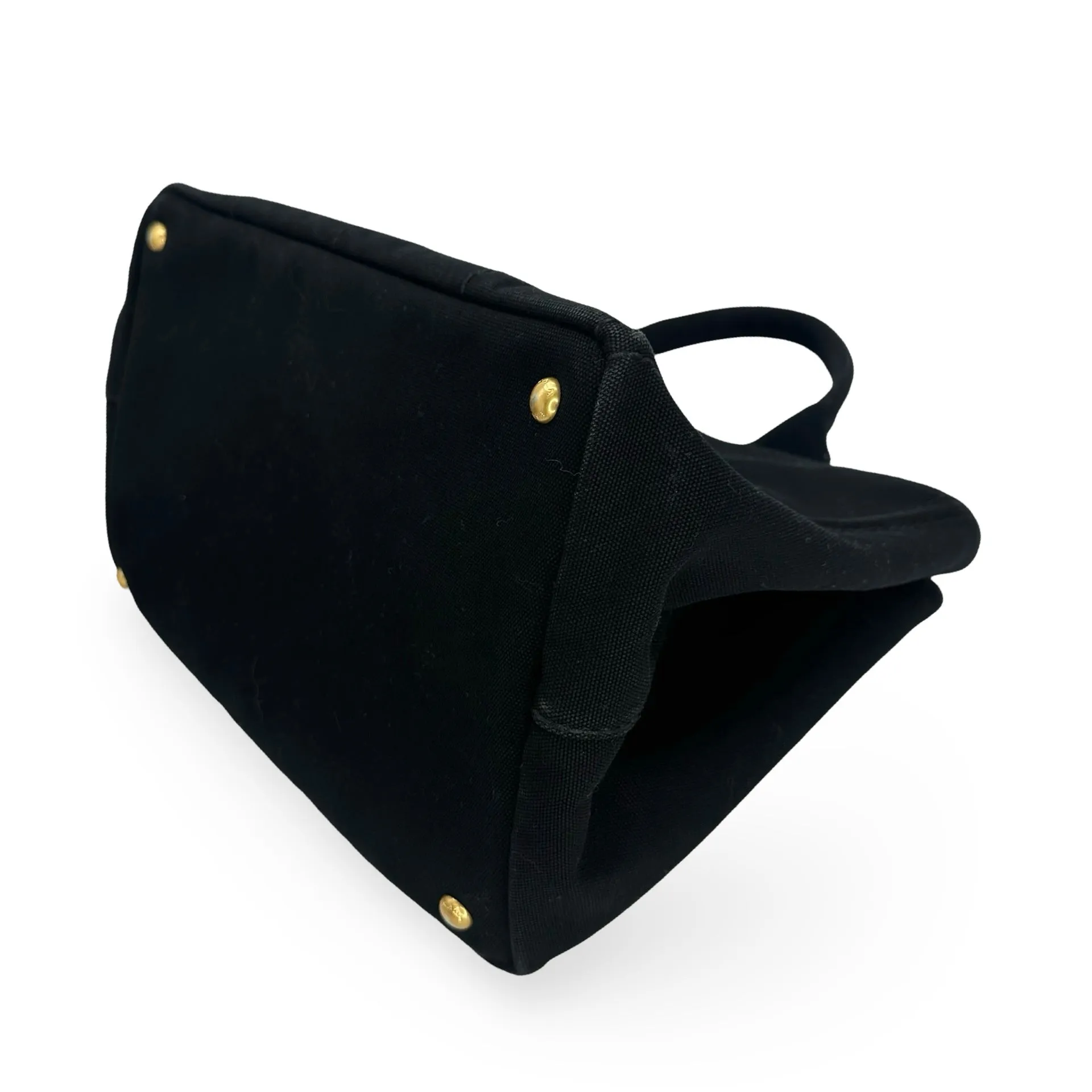 PRADA: Jacquard Canvas Large Canapa Tote