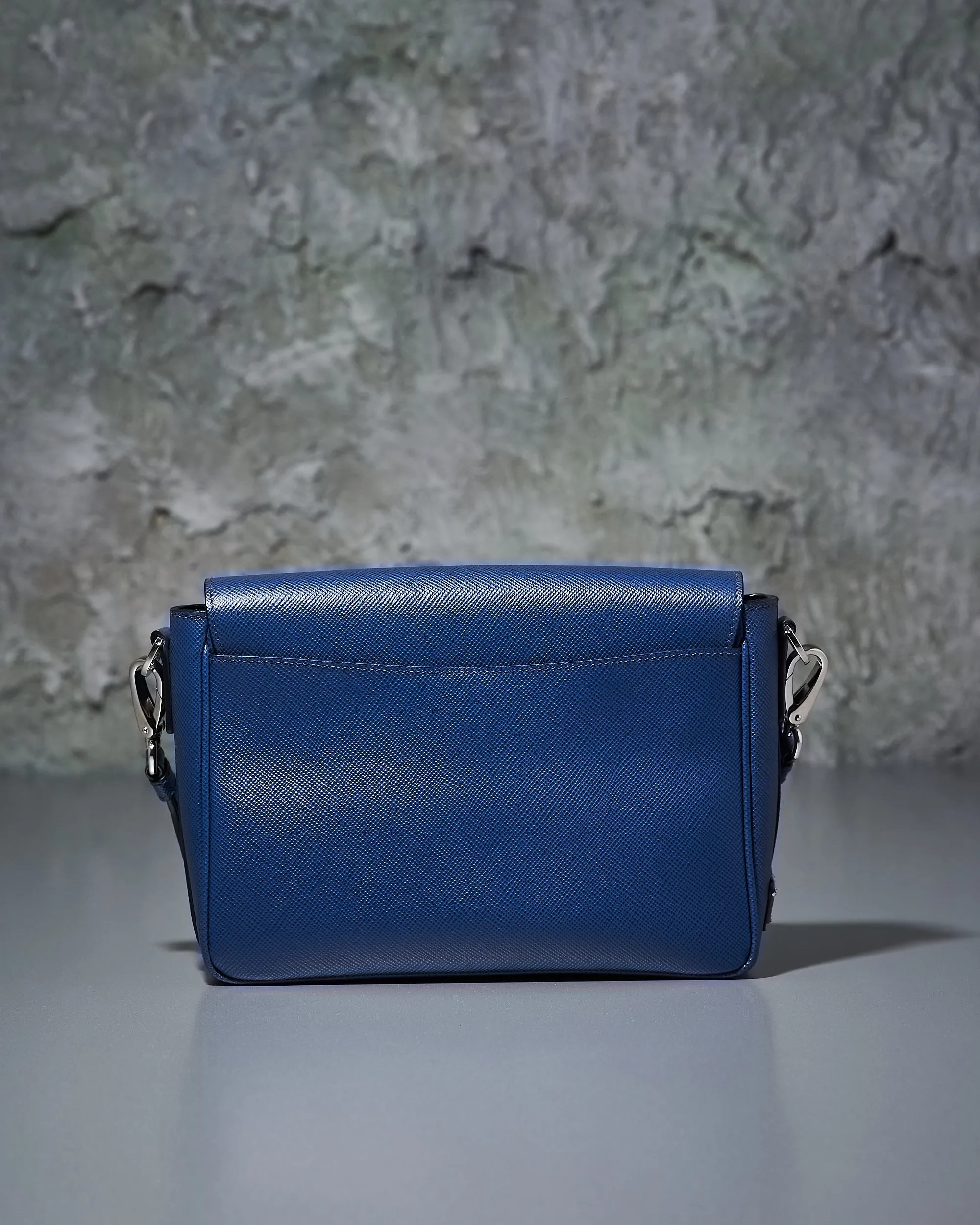 Prada Logo-embossed Saffiano leather bag