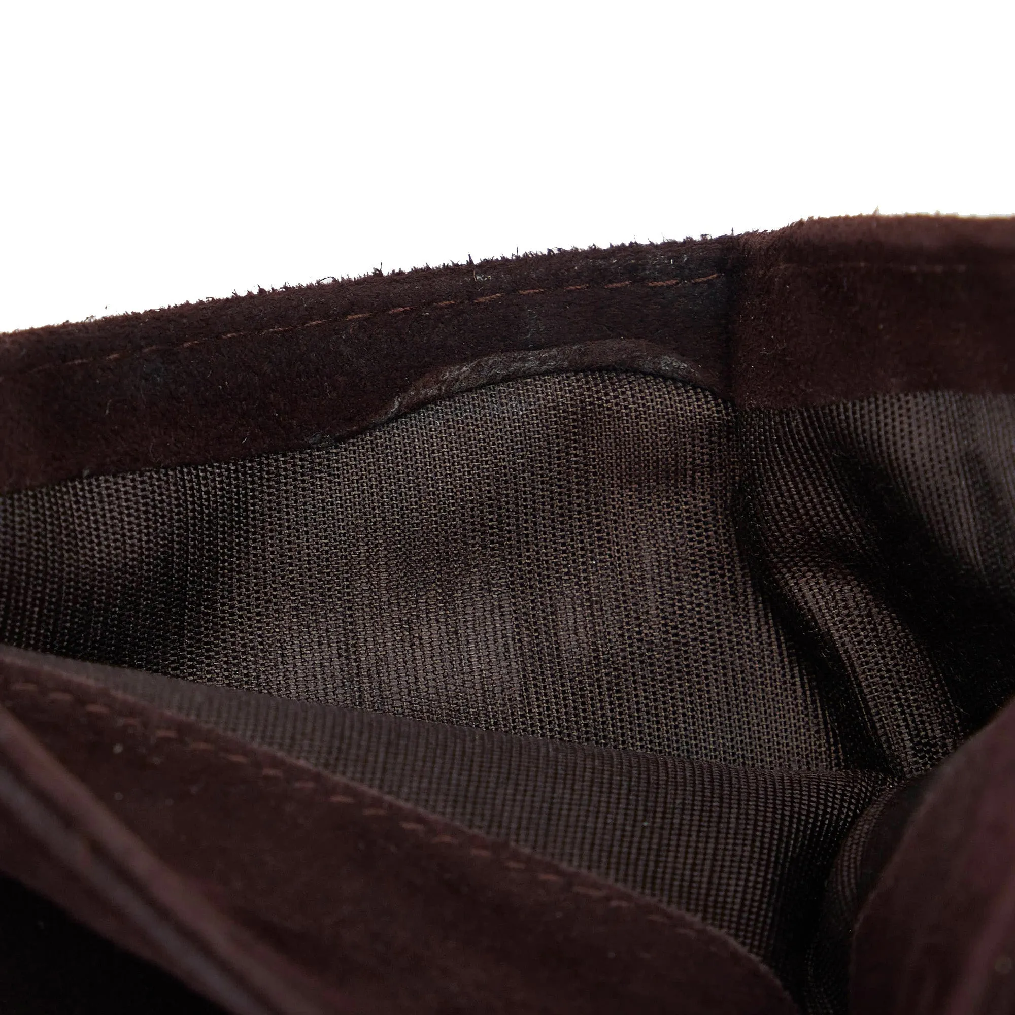 PRADA Suede Trifold Wallet Small Wallets