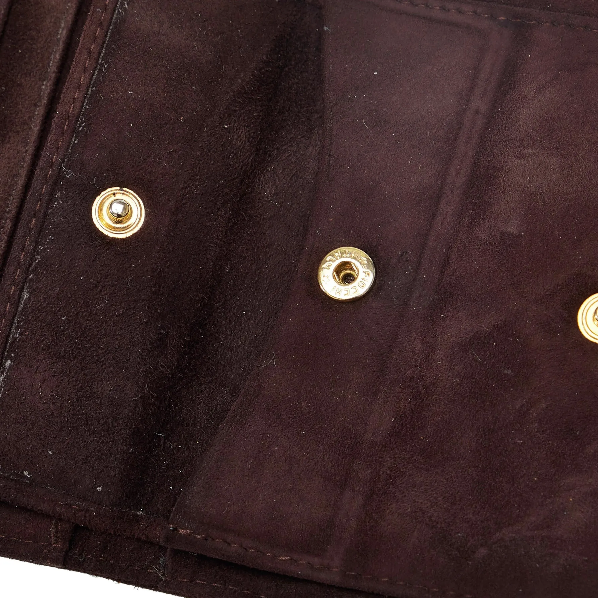PRADA Suede Trifold Wallet Small Wallets