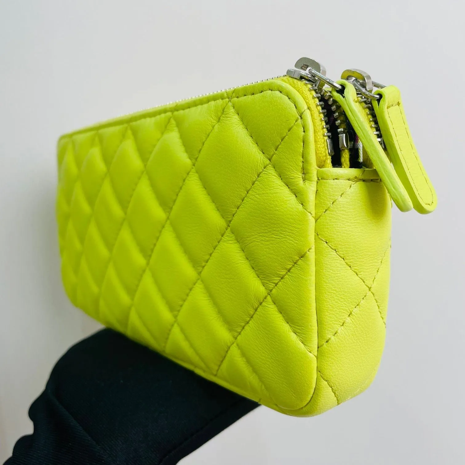 Preloved Chanel WOC Yellow 101285