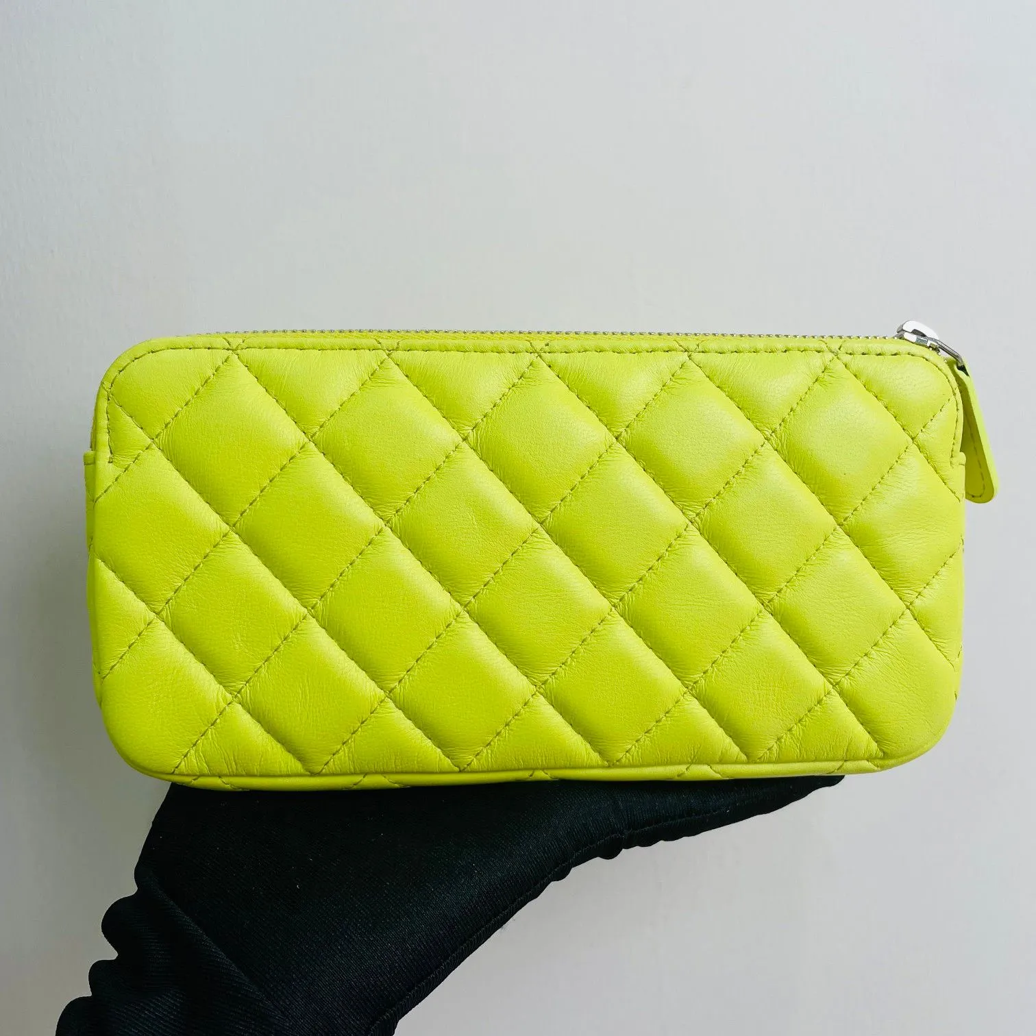 Preloved Chanel WOC Yellow 101285