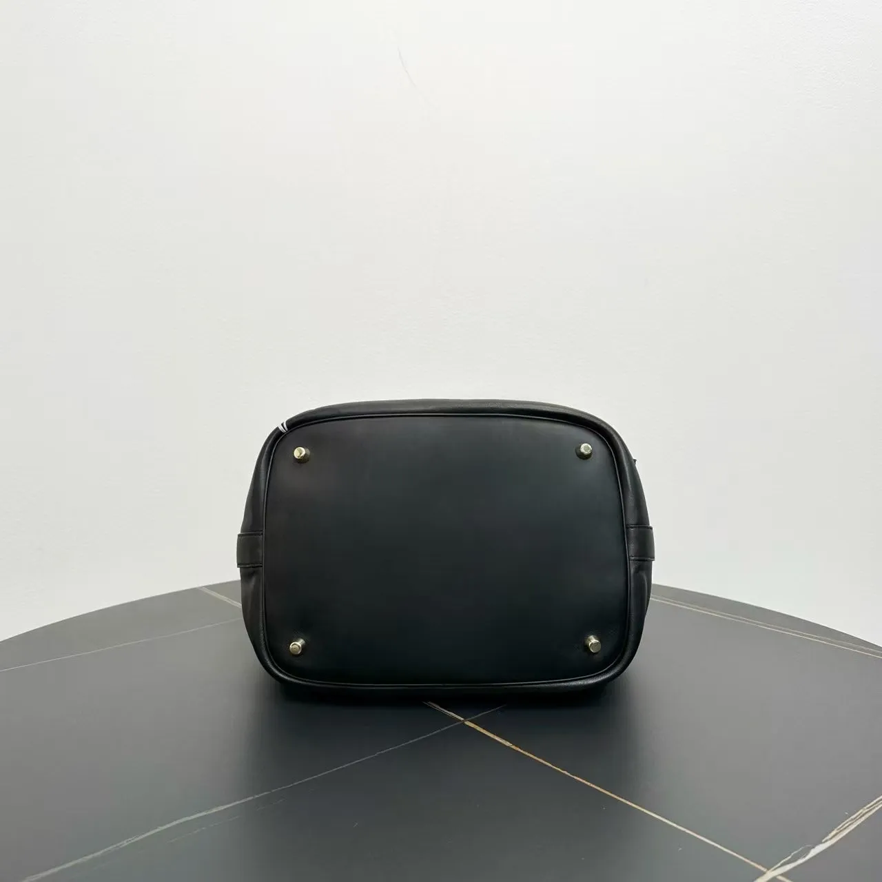 Preloved Dior Bucket Bag Black Tote