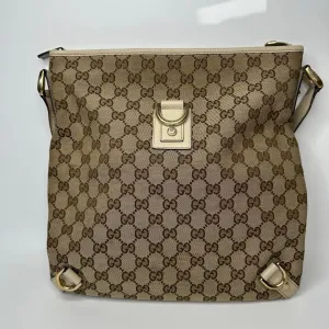 Preloved GUCCI Monogram Abbey Messenger Bag -NG102763