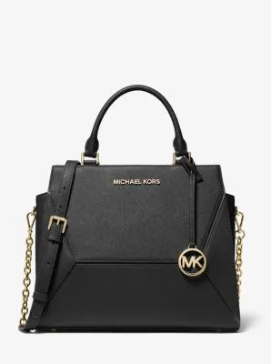 Prism Large Saffiano Leather Satchel