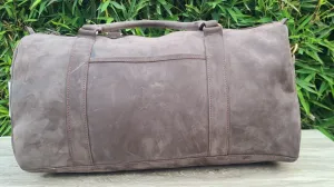 Pull Up Leather Travel Bag