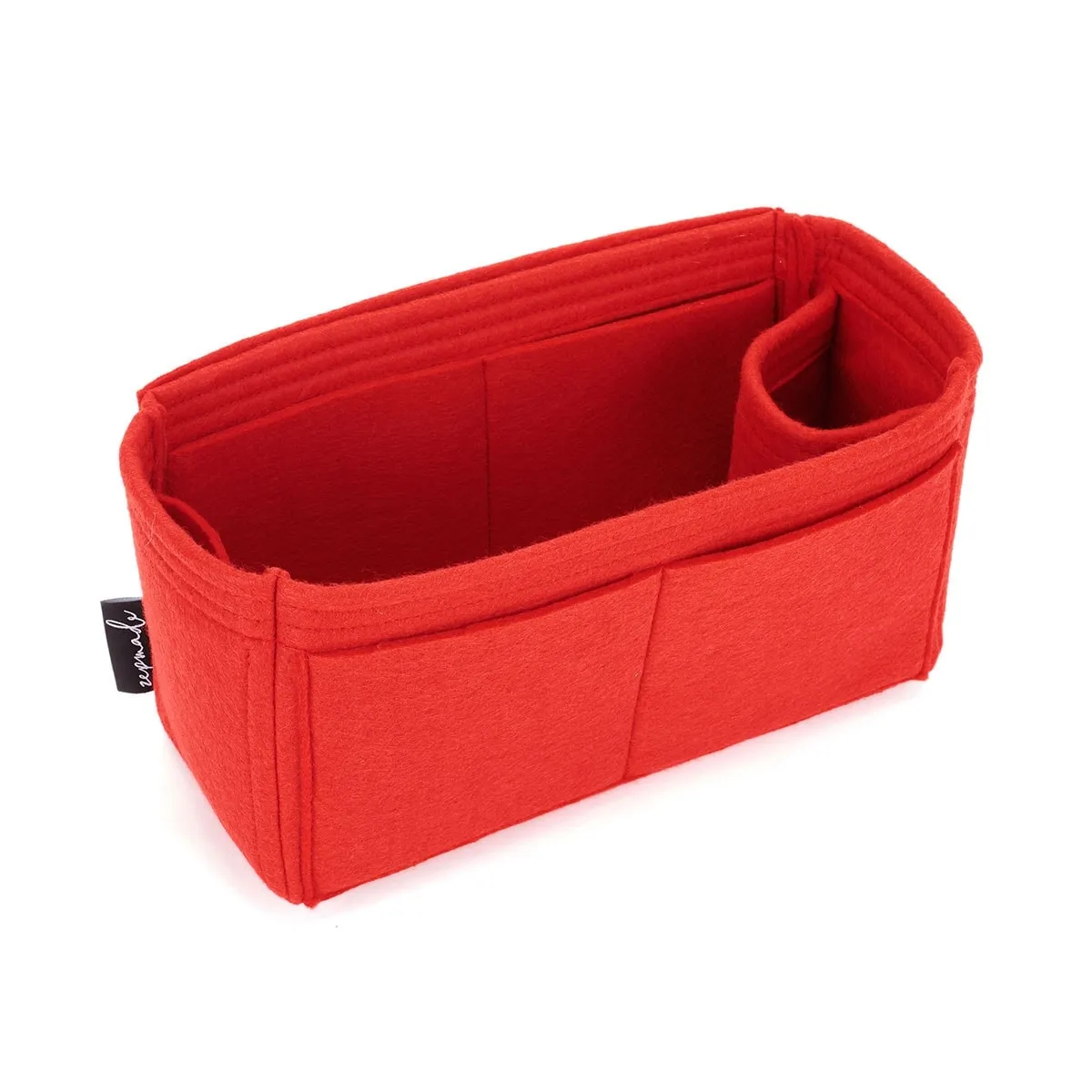 Purse Organizer Insert for Celine Belt Bag, Purse Organizer with Single Bottle Holder and Exterior Pockets