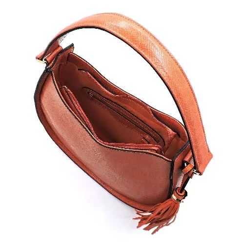 Python Snakeskin Shoulder Bag