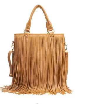 Qiana PU leather shoulder bag