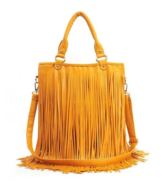 Qiana PU leather shoulder bag