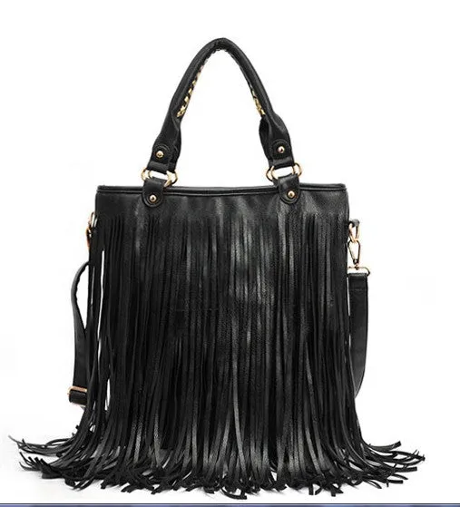 Qiana PU leather shoulder bag