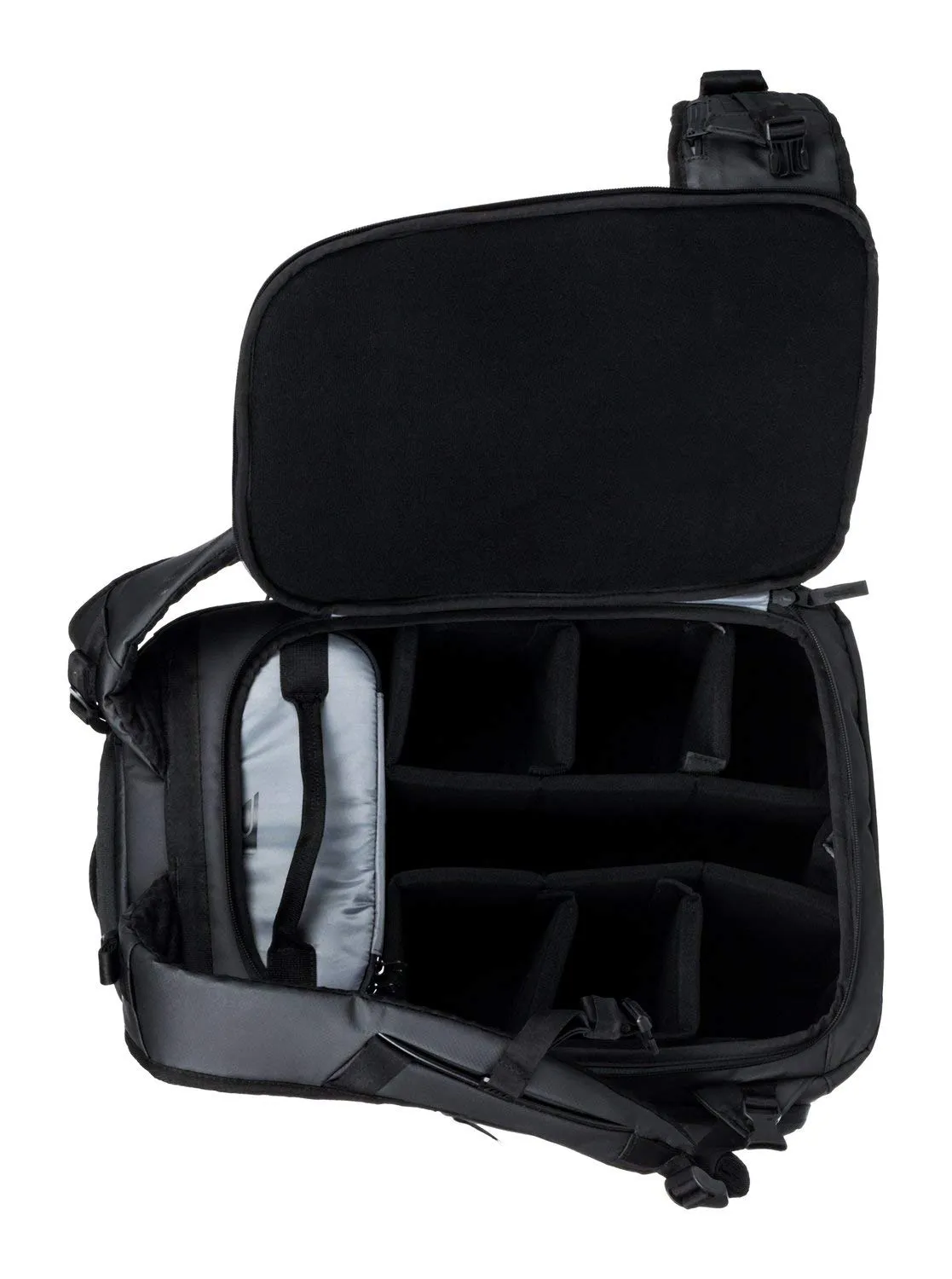 Quiksilver Mens Triptik 30L - Large Convertible Multi-Use Camera Backpack Large Convertible Multi-Use Camera Backpack