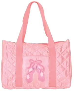 Quilted Ballet Slippers Duffel Dance Bag