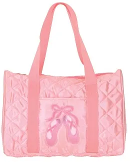 Quilted Ballet Slippers Duffel Dance Bag
