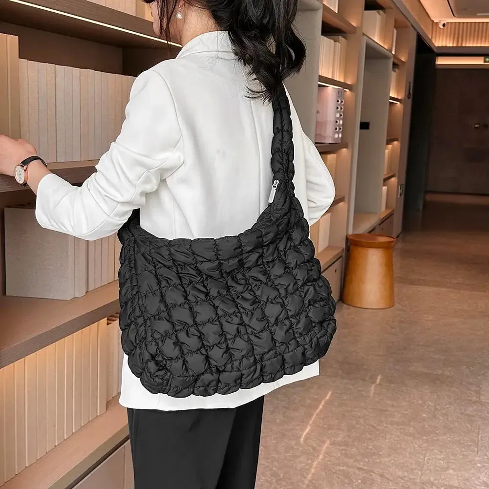 Quilted crossbody bag