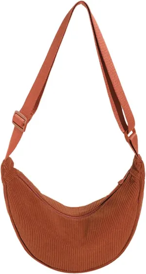Quilted Crossbody Bags for Women Crossbody Purses and Handbags Lightweight Pocketbook Temperament Clutch Purse(Orange)