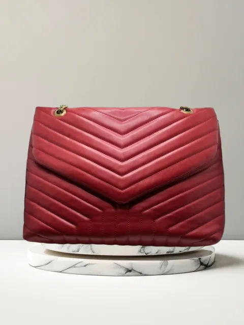 Quilted Handbag - Camel