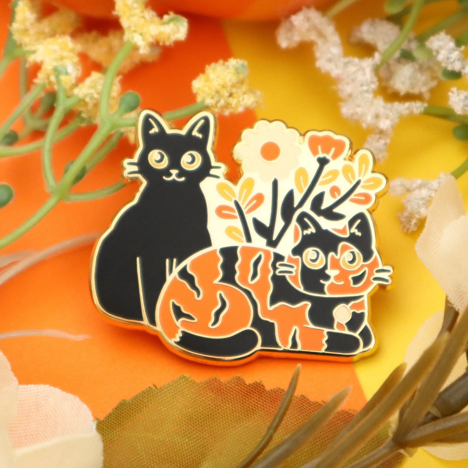 "Halloween Cats" Enamel Pin