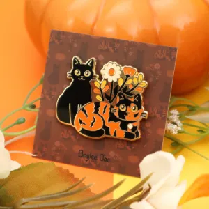 "Halloween Cats" Enamel Pin