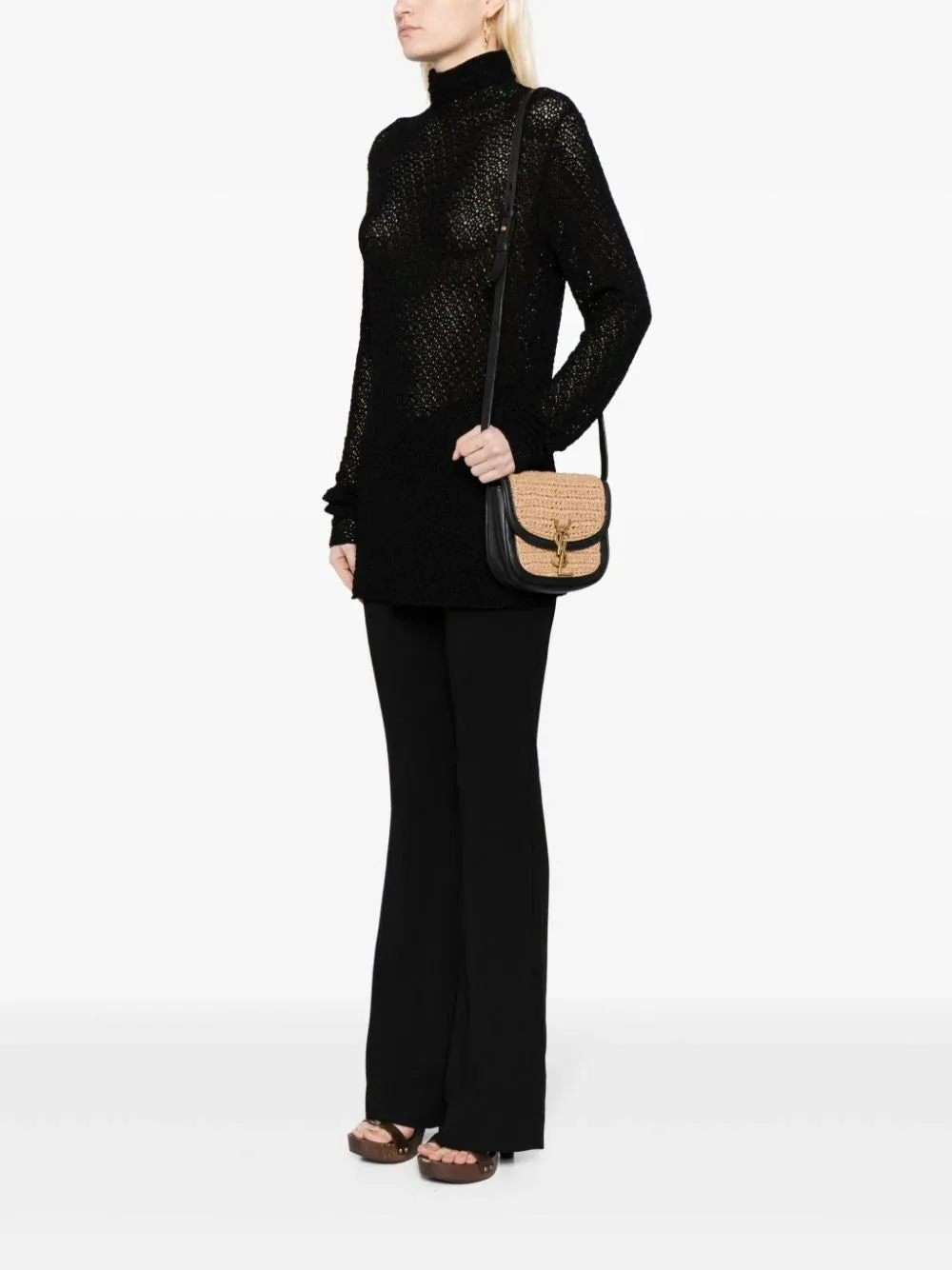 Raffia Mini Cross Body