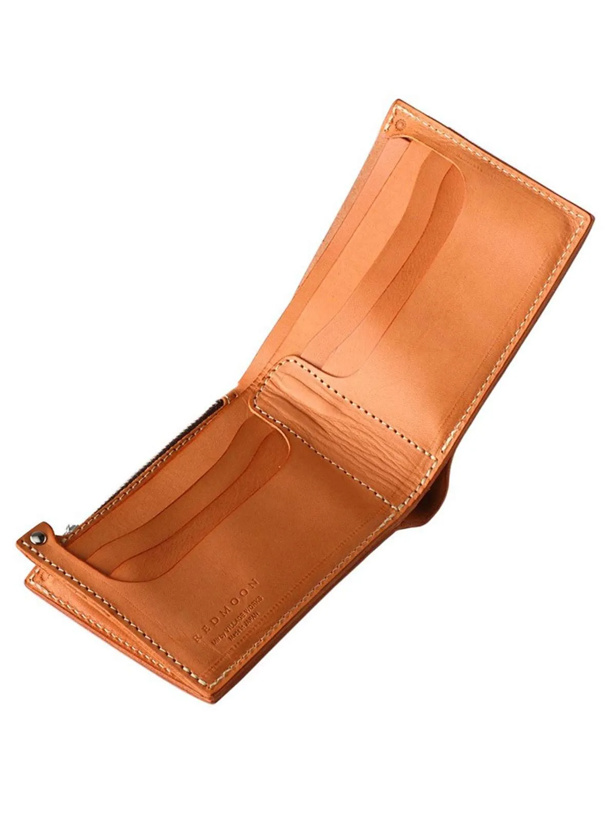 REDMOON Short Wallet RMR-01R DCB Dark Brown
