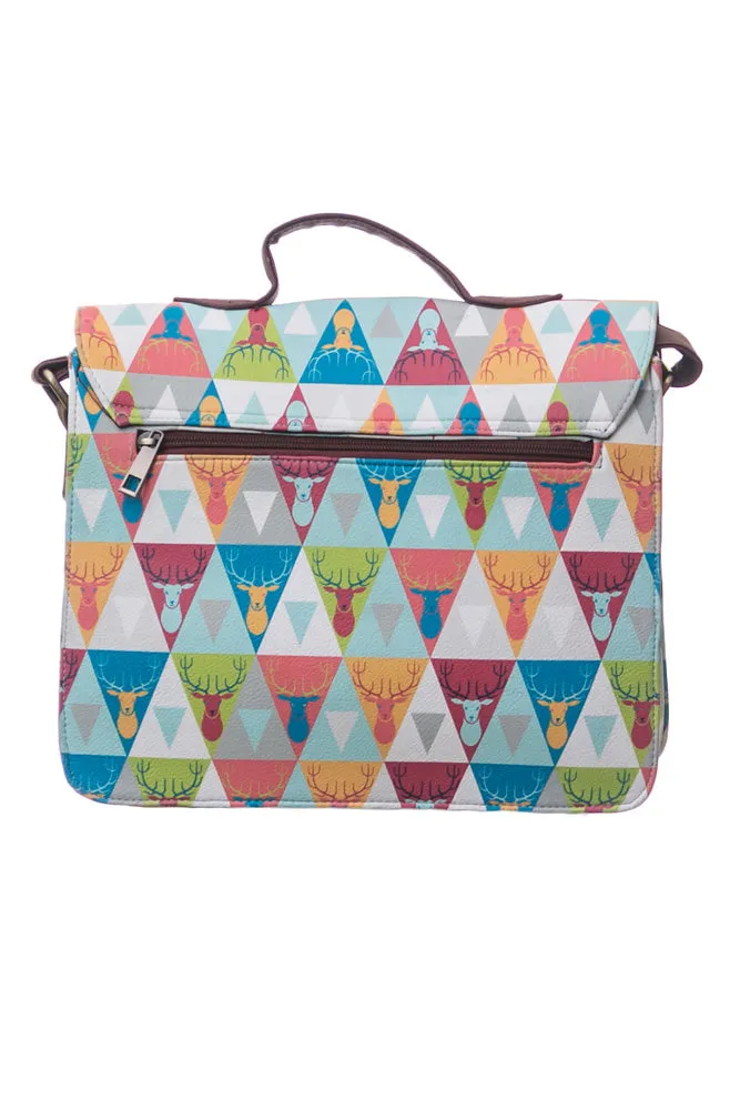 Reindeer Satchel Bag