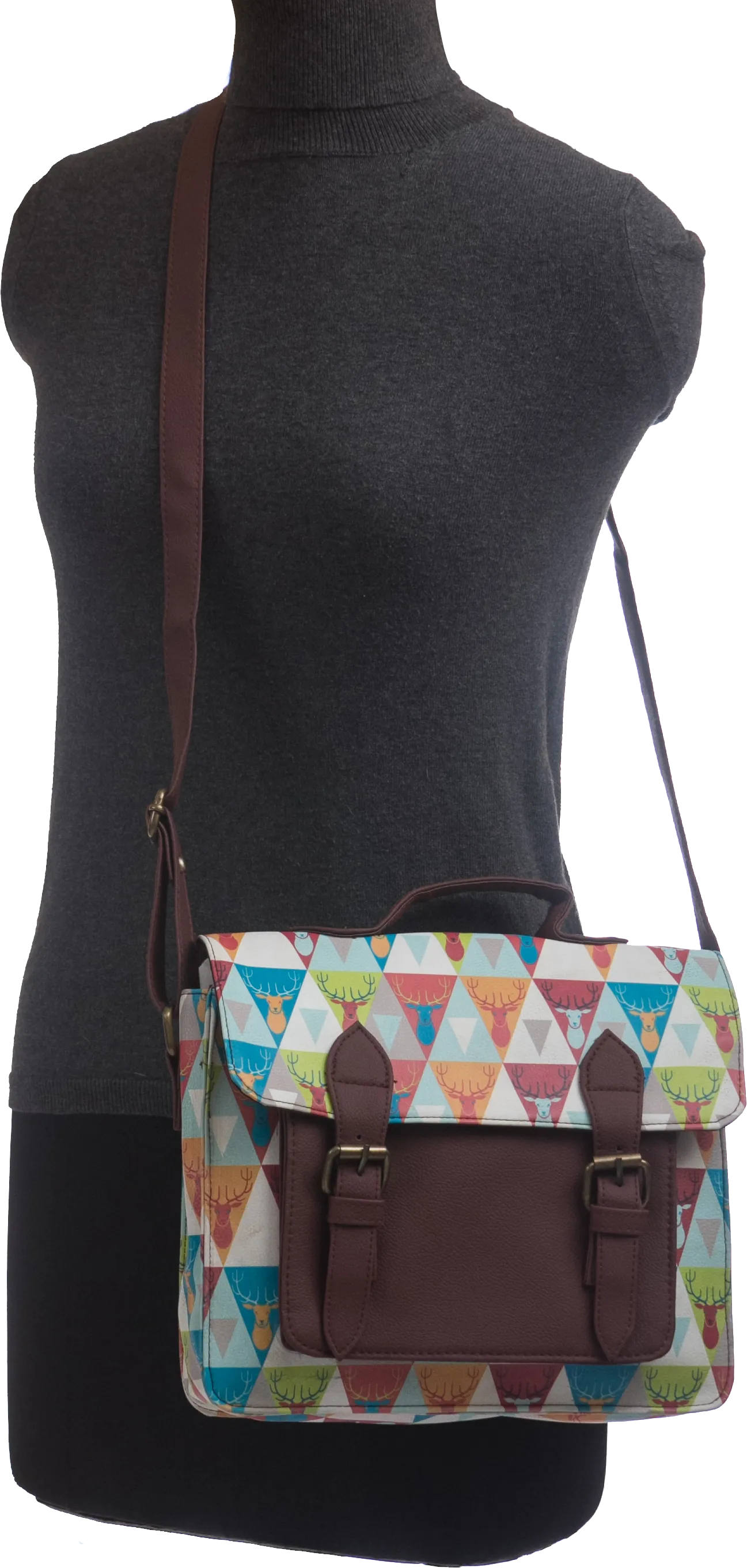 Reindeer Satchel Bag