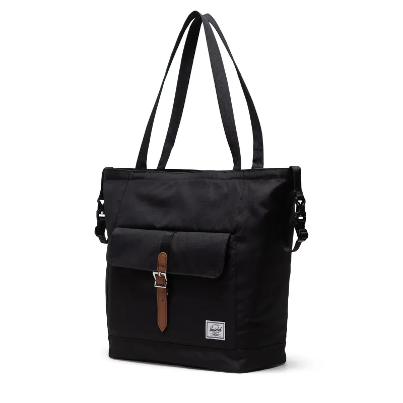 Retreat Tote Diaper Bag - Black