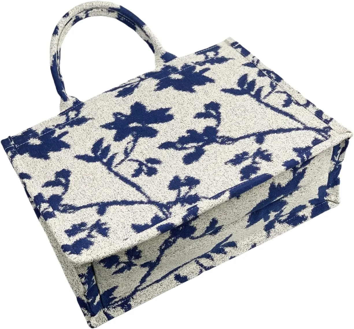 Retro Embroidery Jacquard Handbag Luxury Large Capacity Tote Bags Cotton Linen Bag for Women