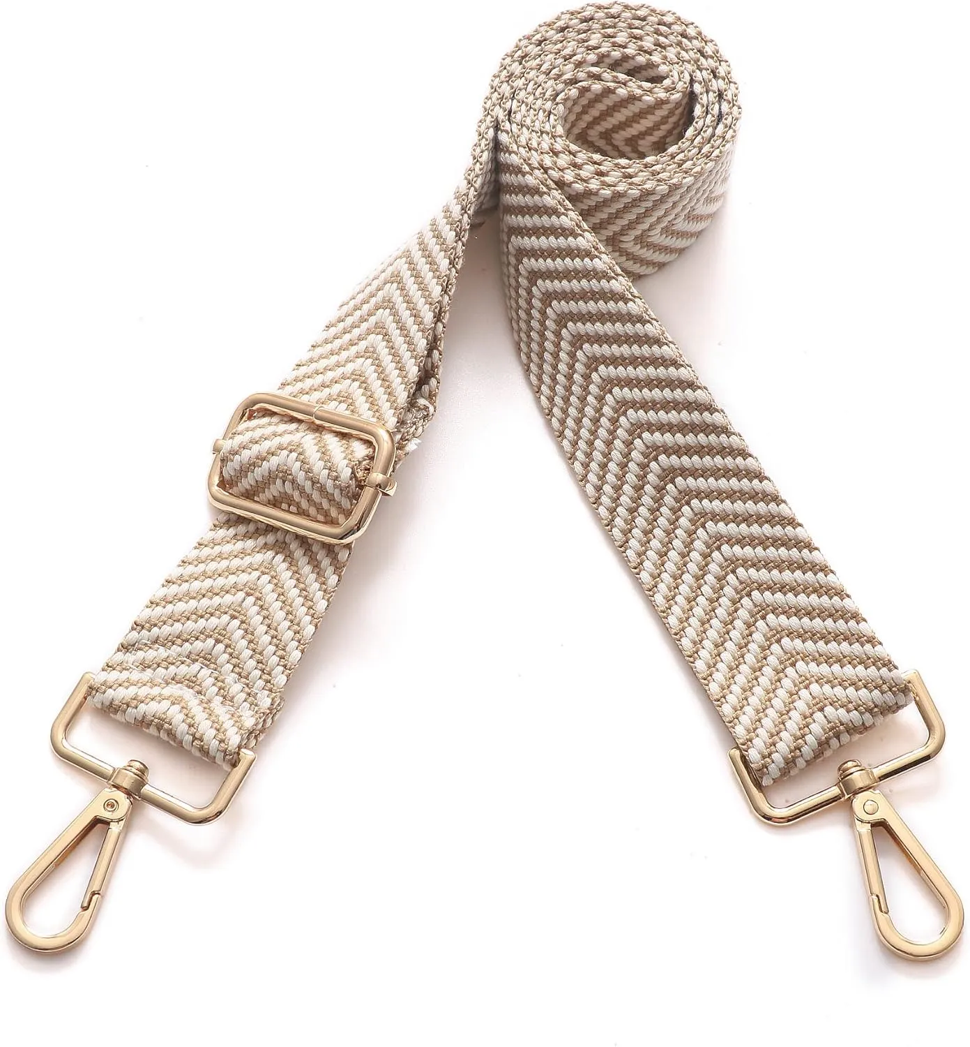S-Jacorry Purse Strap Replacement Crossbody Wide Shoulder Strap Adjustable Canvas Straps Handbag Strap Replacement Belts