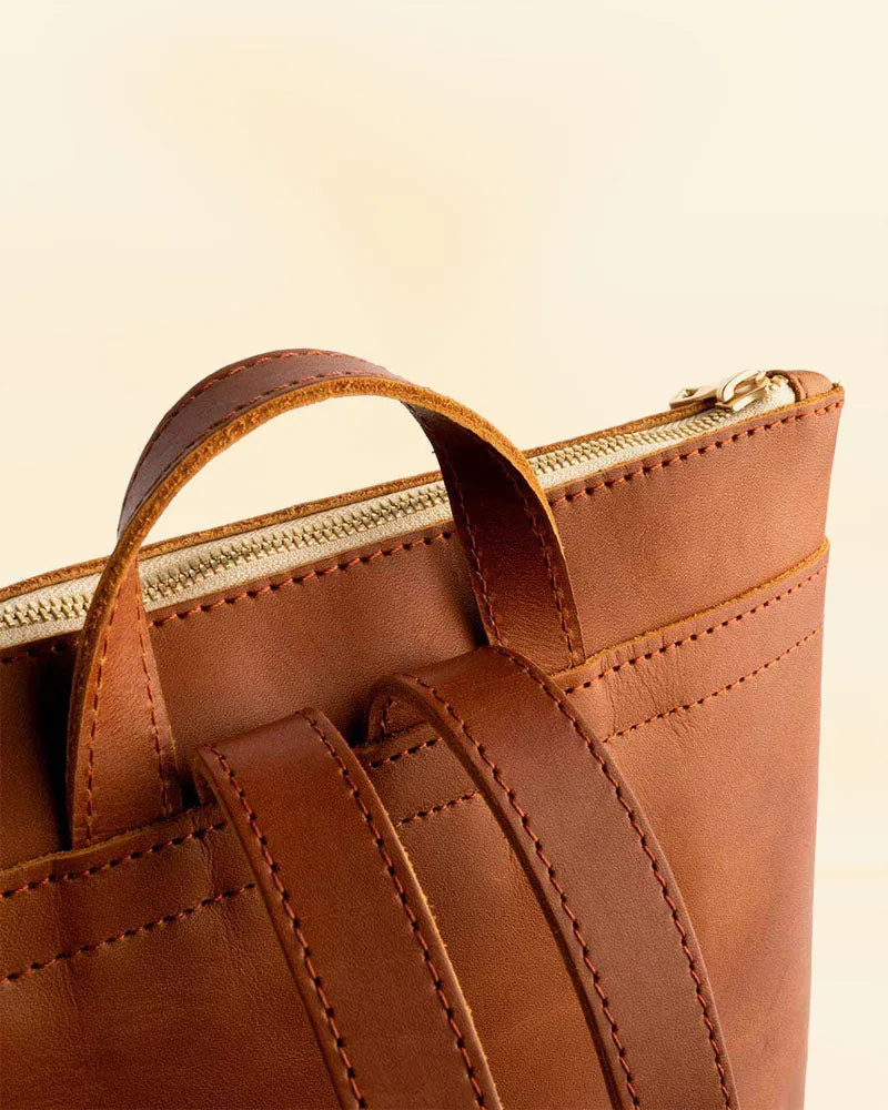 Saddle Sling leather bag