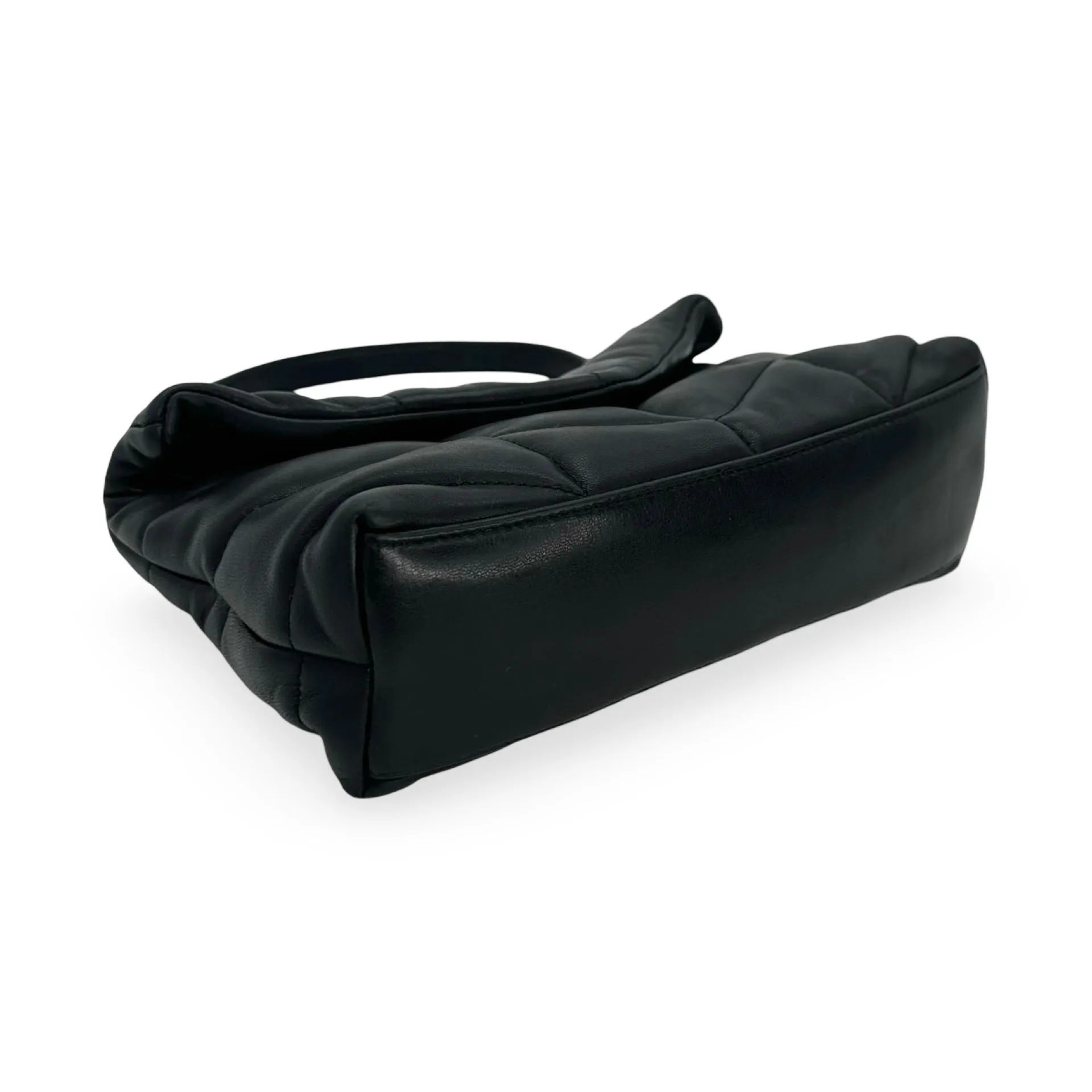 SAINT LAURENT: Quilted Lambskin Toy Puffer Bag