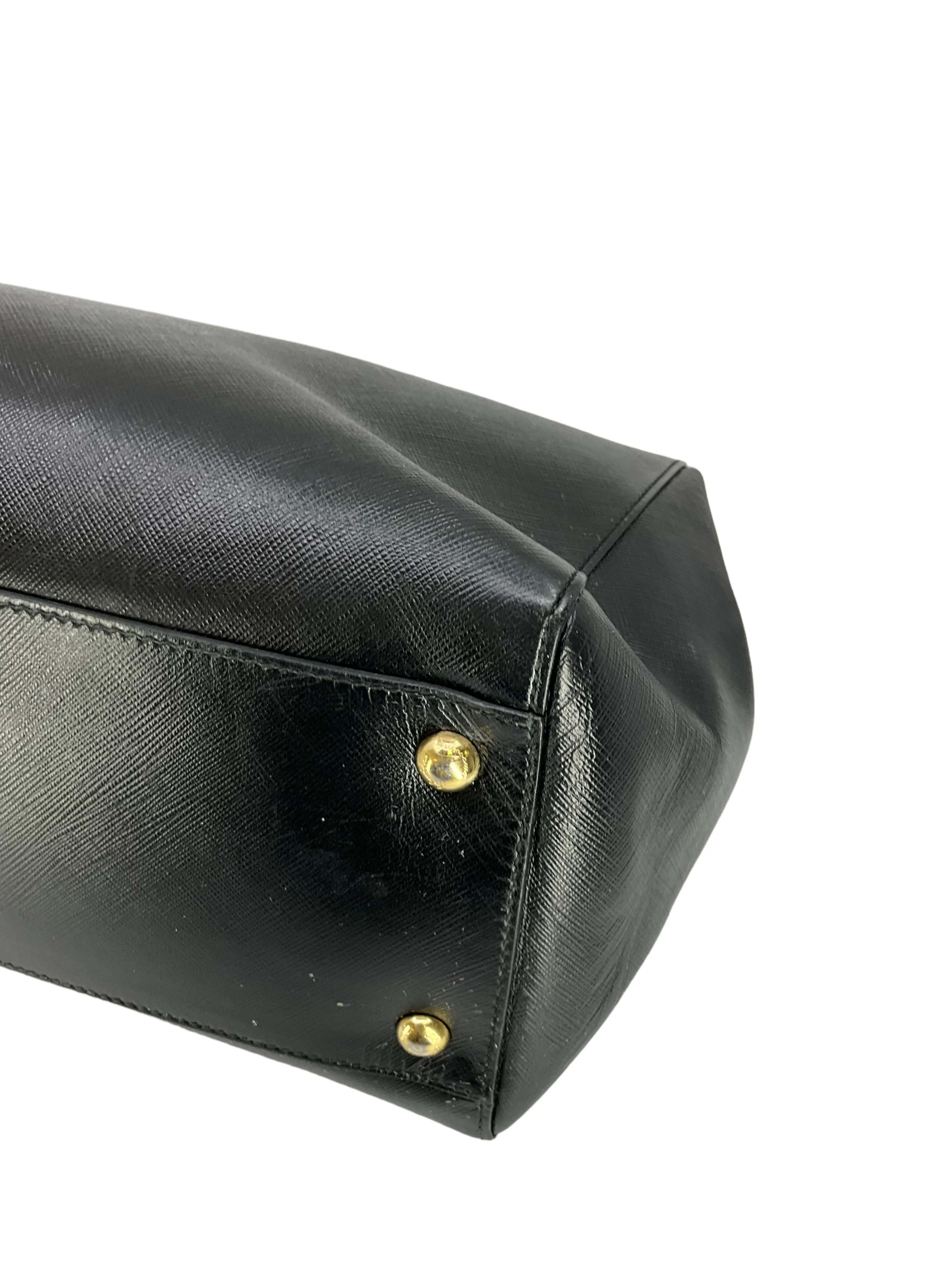 Salvatore Ferragamo Saffiano Leather Melike Vara Bow Bag
