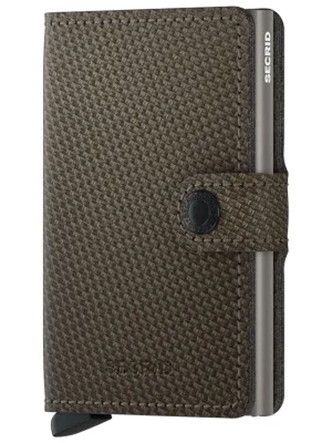 Secrid Miniwallet Carbon Khaki