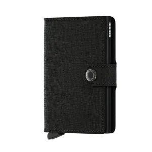 Secrid - Miniwallet Crisple RFID Black - MC-BLACK - BLACK