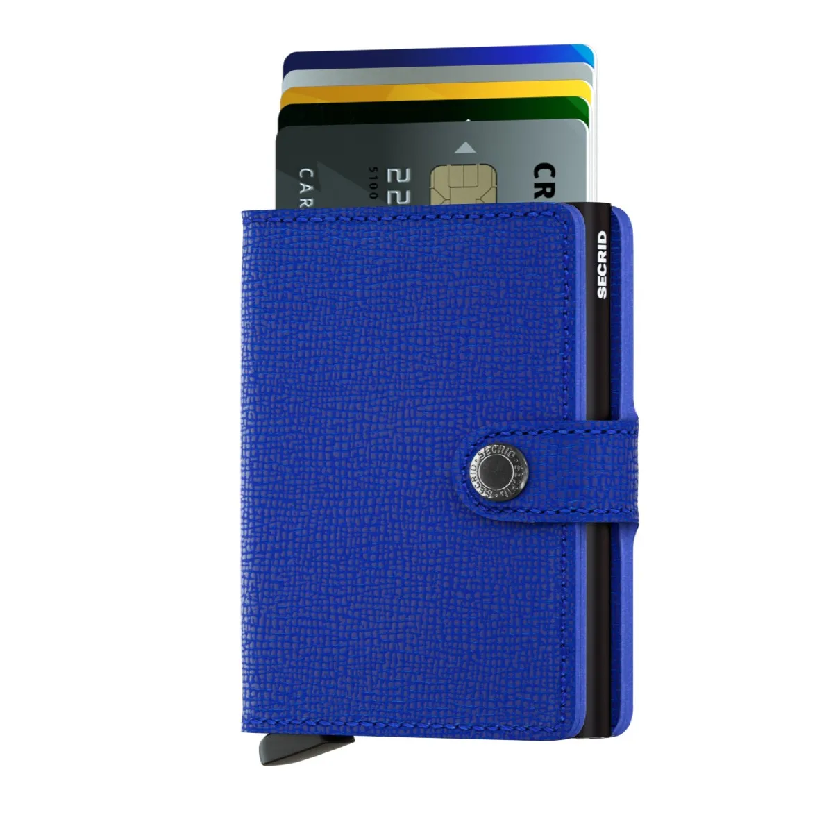 Secrid - Miniwallet Crisple RFID Blue Black - MC-BLUE-BLACK - BLUE-BLACK