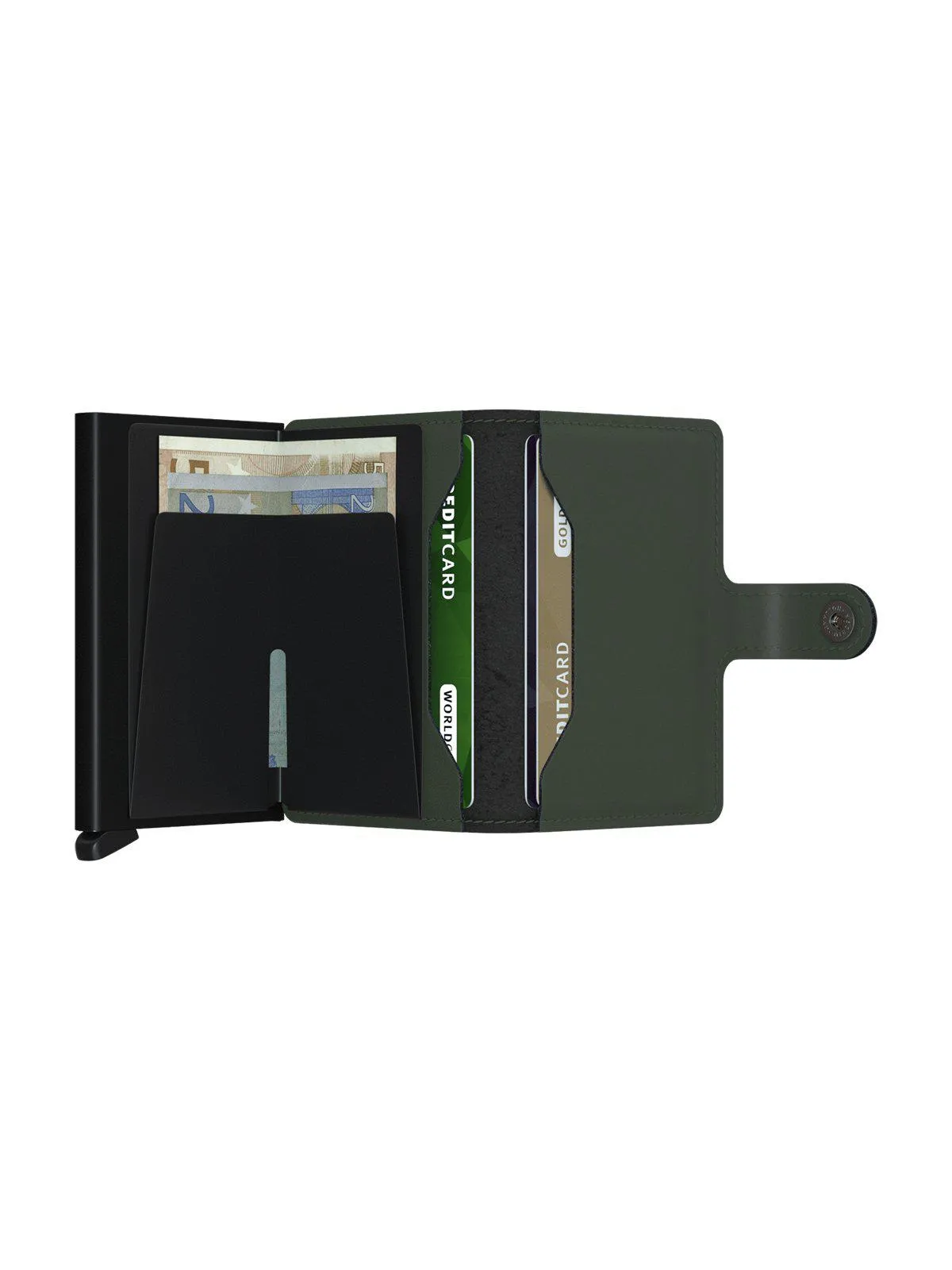 Secrid Miniwallet Matte Green Black