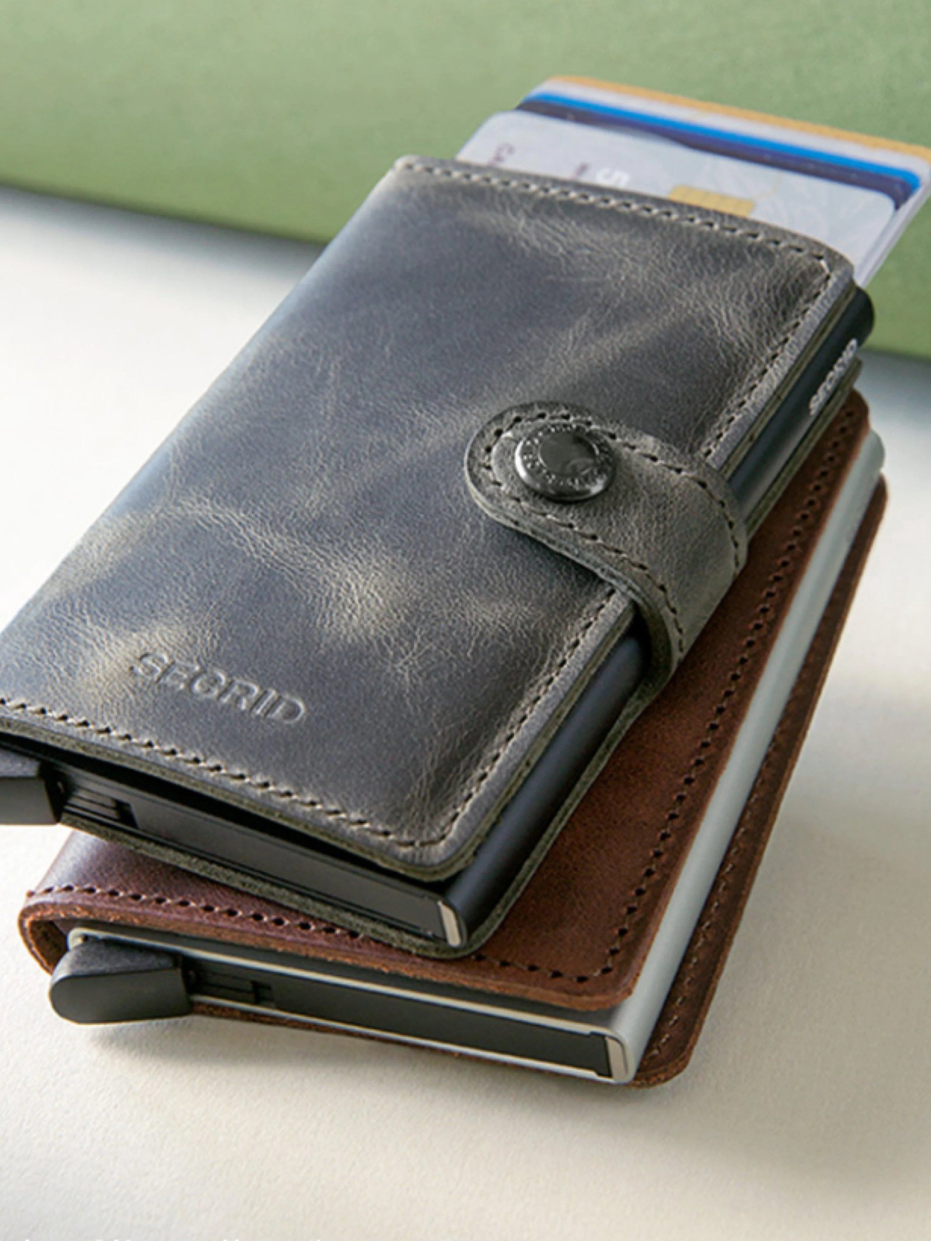Secrid Miniwallet Matte Green Black
