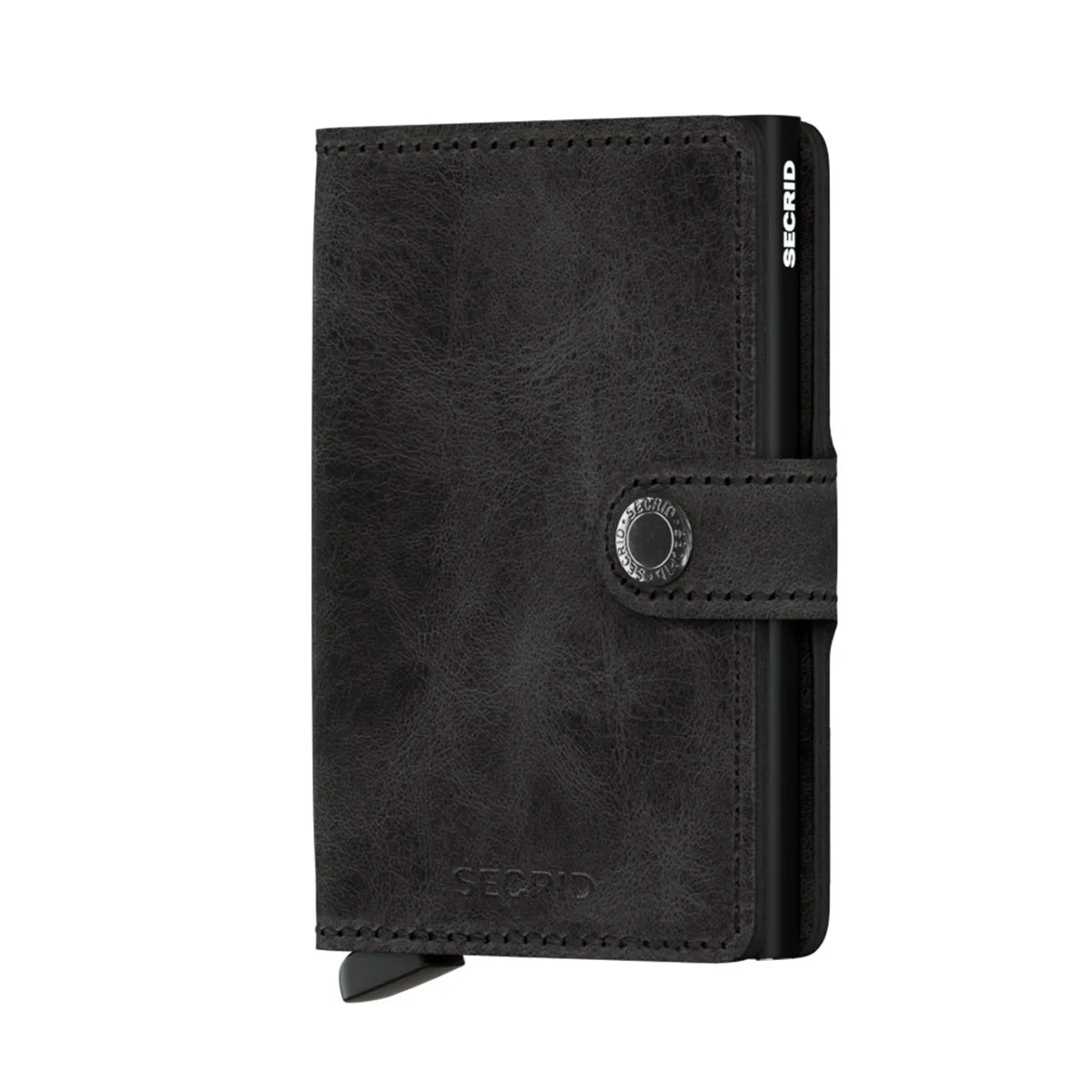 Secrid - Miniwallet Vintage RFID Black - MV-BLACK - BLACK