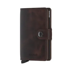 Secrid - Miniwallet Vintage RFID Chocolate - MV-CHOCOLATE - CHOCOLATE