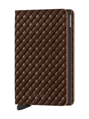 Secrid Slimwallet Basket Brown