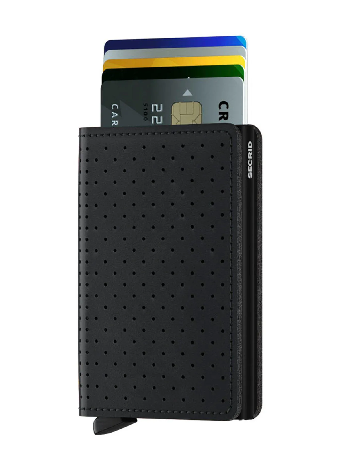 Secrid Slimwallet Perforated Black