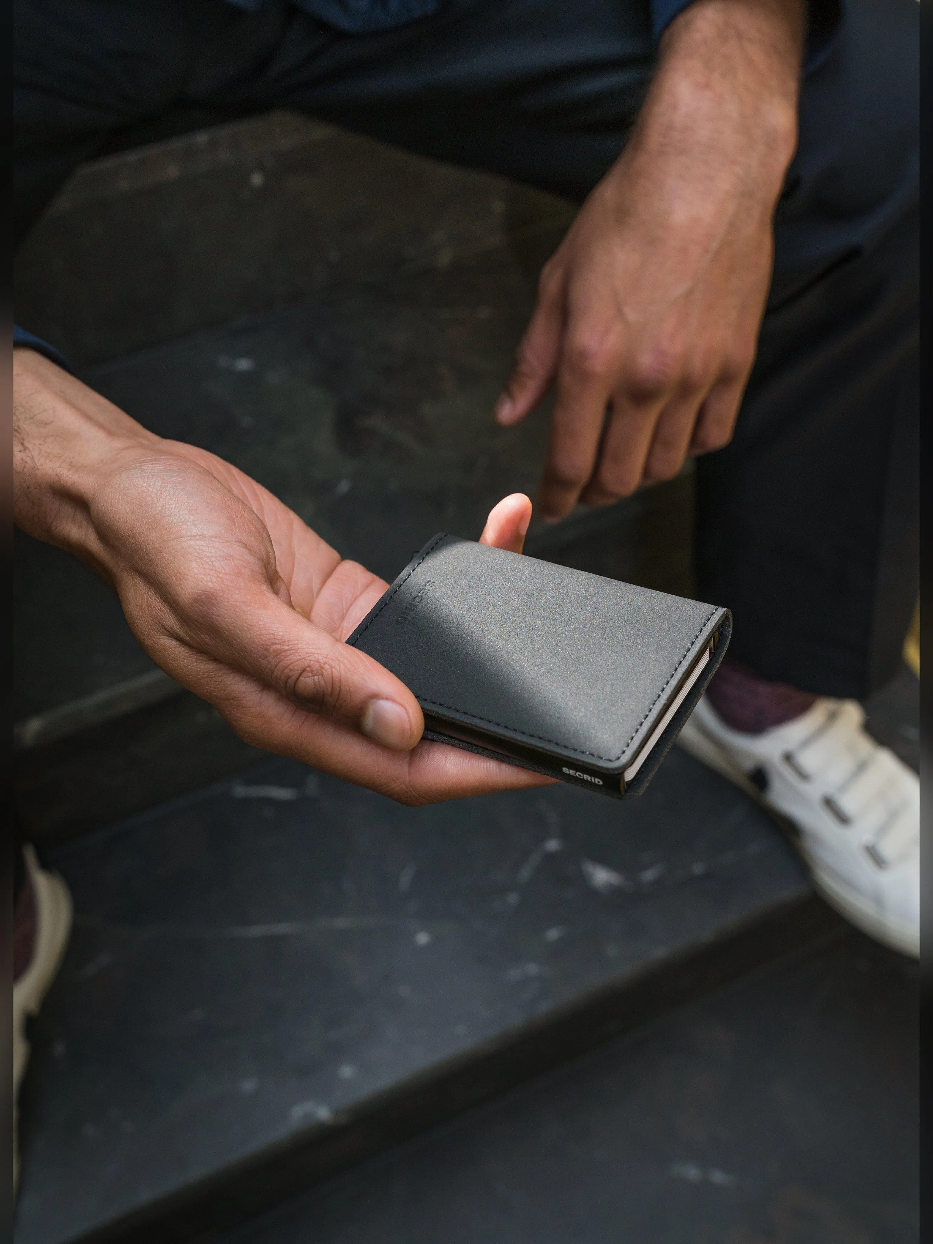 Secrid Slimwallet Perforated Cognac